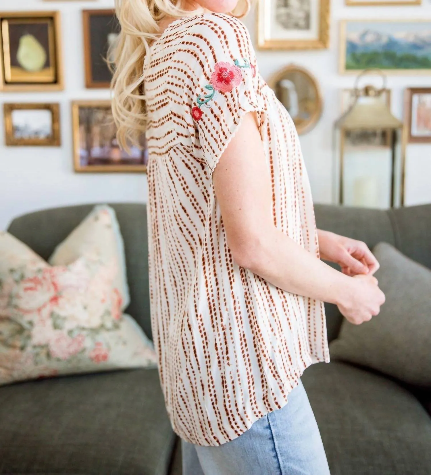 Andree By Unit - Floral Goals Blouse