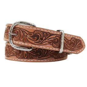 B1192 - Natural Tooled Belt