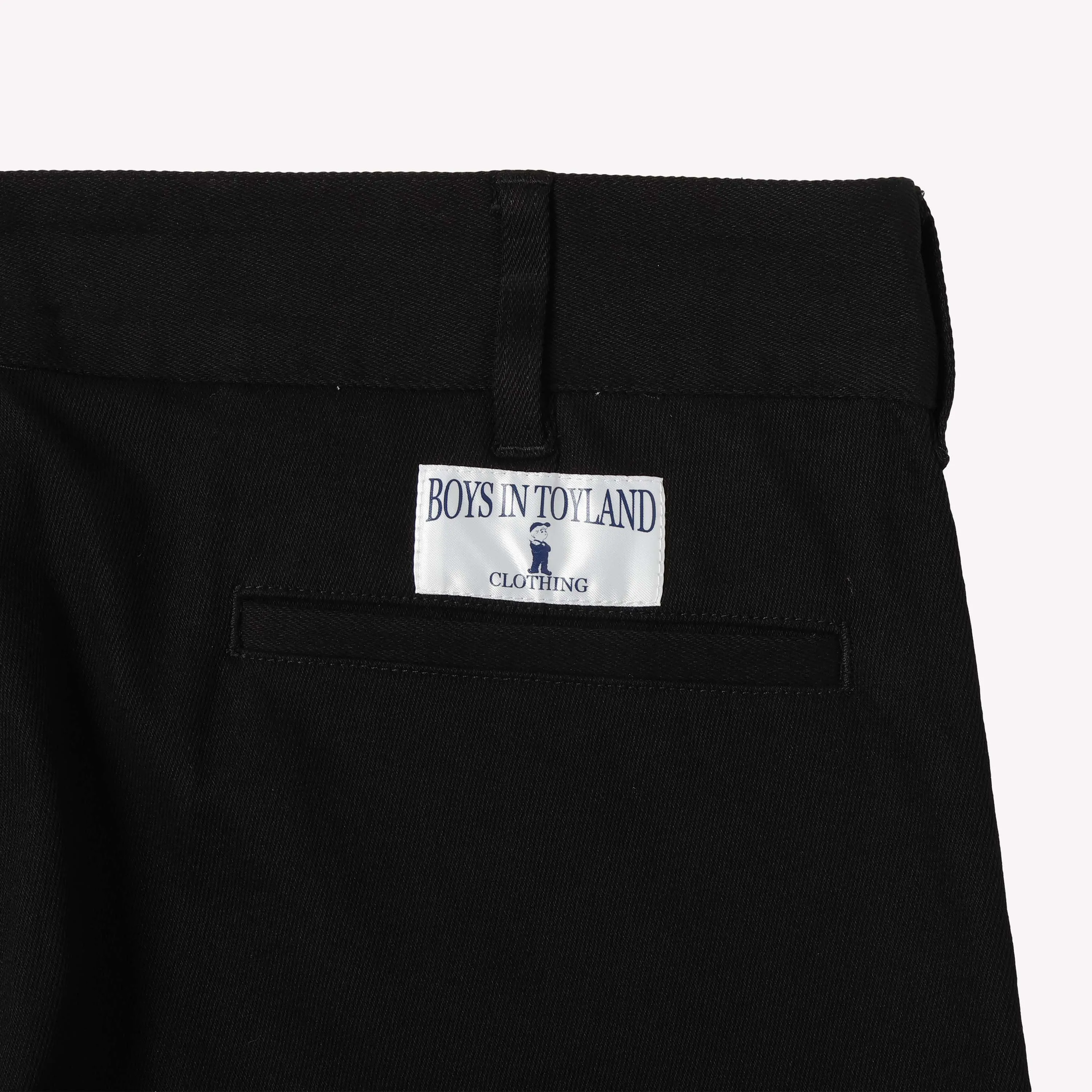 BASIC WORK PANTS - BLACK