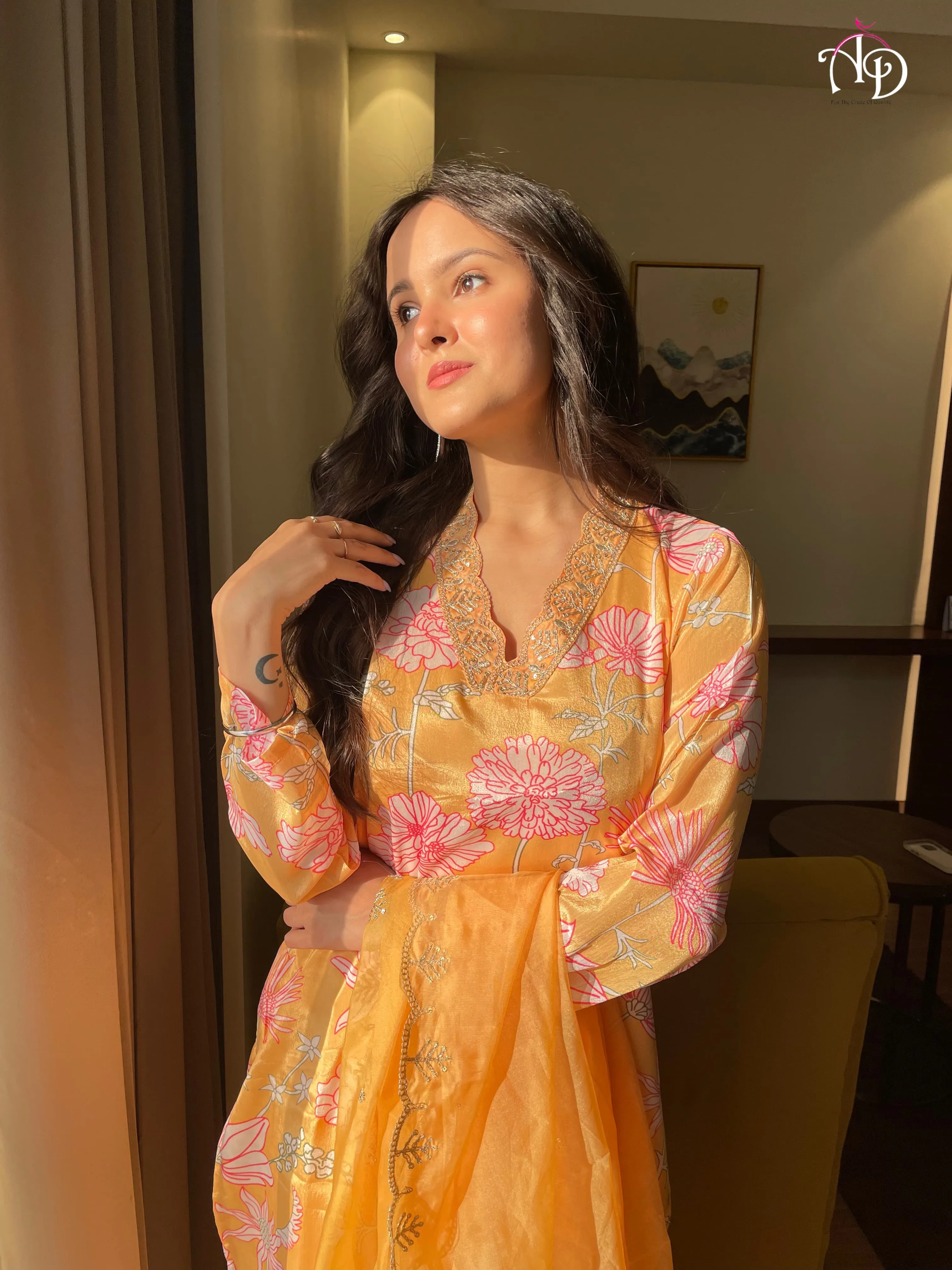 Beautiful Designer Summer Special Orgenza Suit Salwar Suit