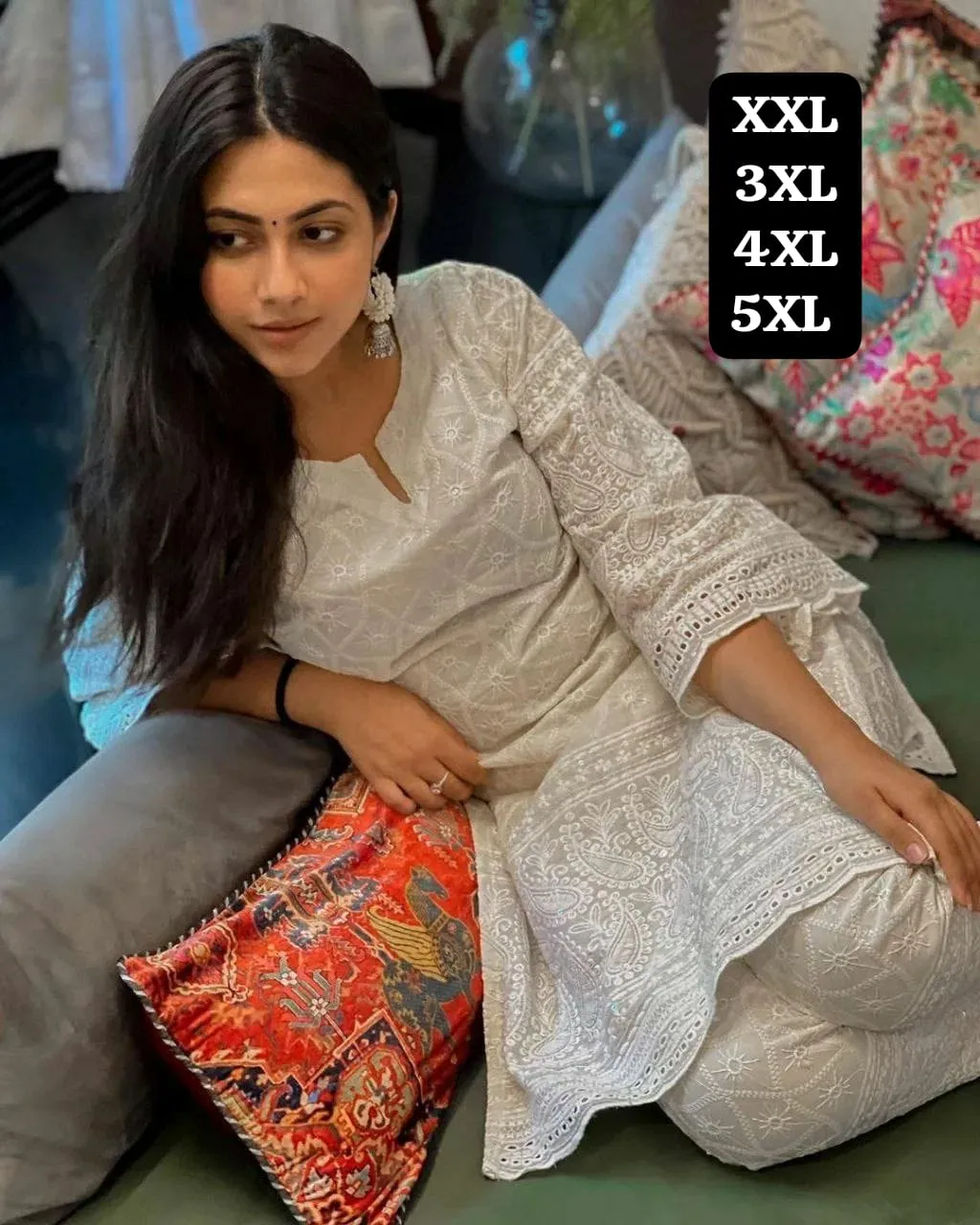 Beautiful Designer Summer Special Pure Cotton Angrakha Salwar Suit