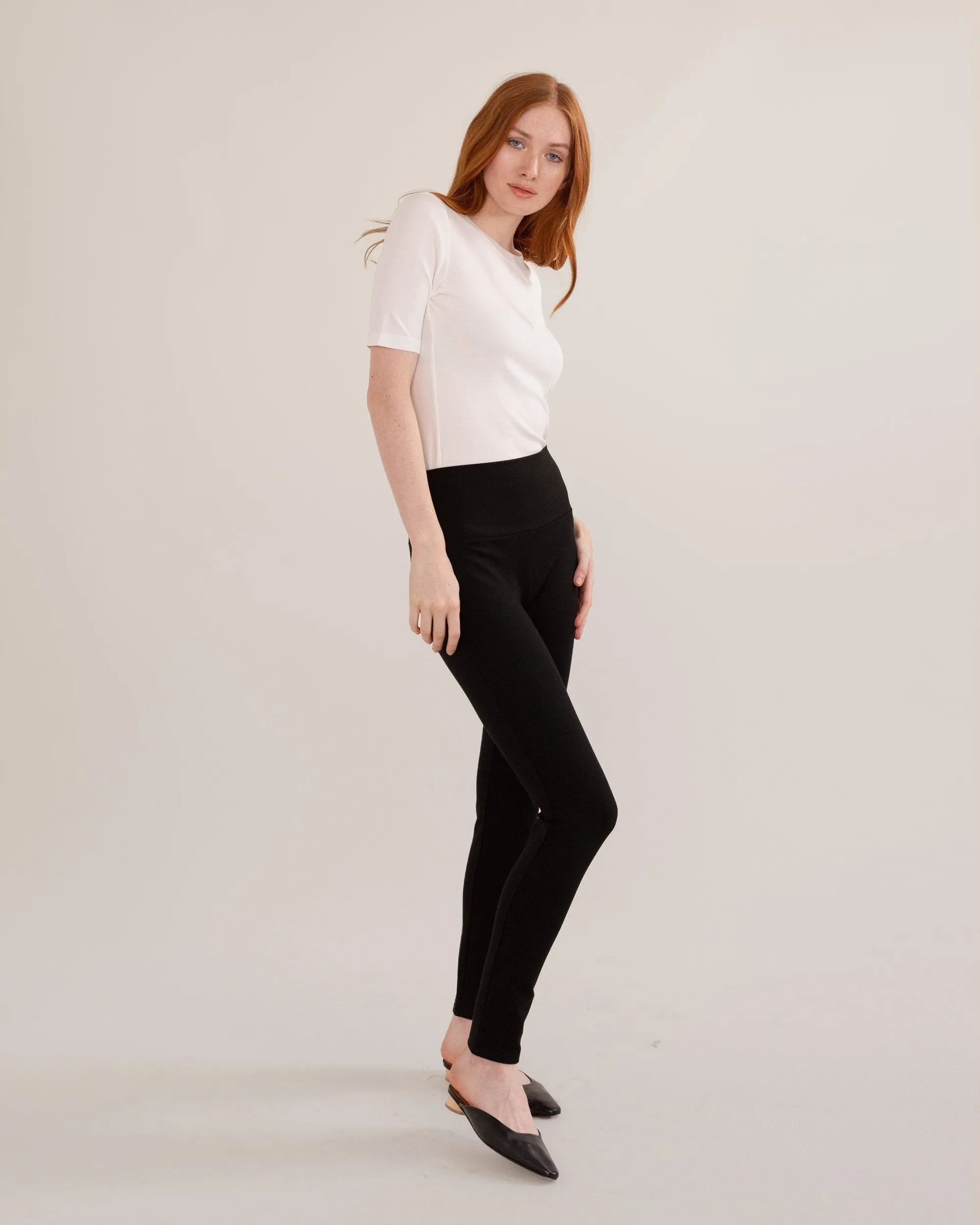 Brooke High Waisted Ponte Pants