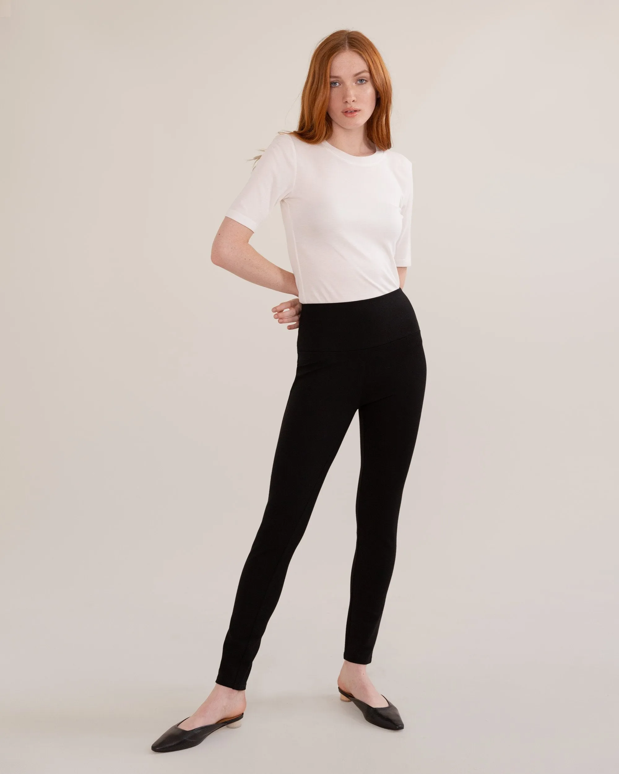 Brooke High Waisted Ponte Pants