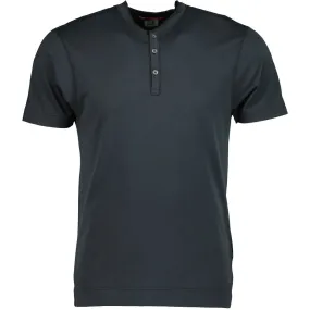 C.P. Company Button Up Logo Print T-Shirt