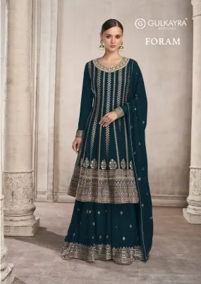 GULKAYRA DESIGNER FORAM 7146 COLOUR SERIES SUIT