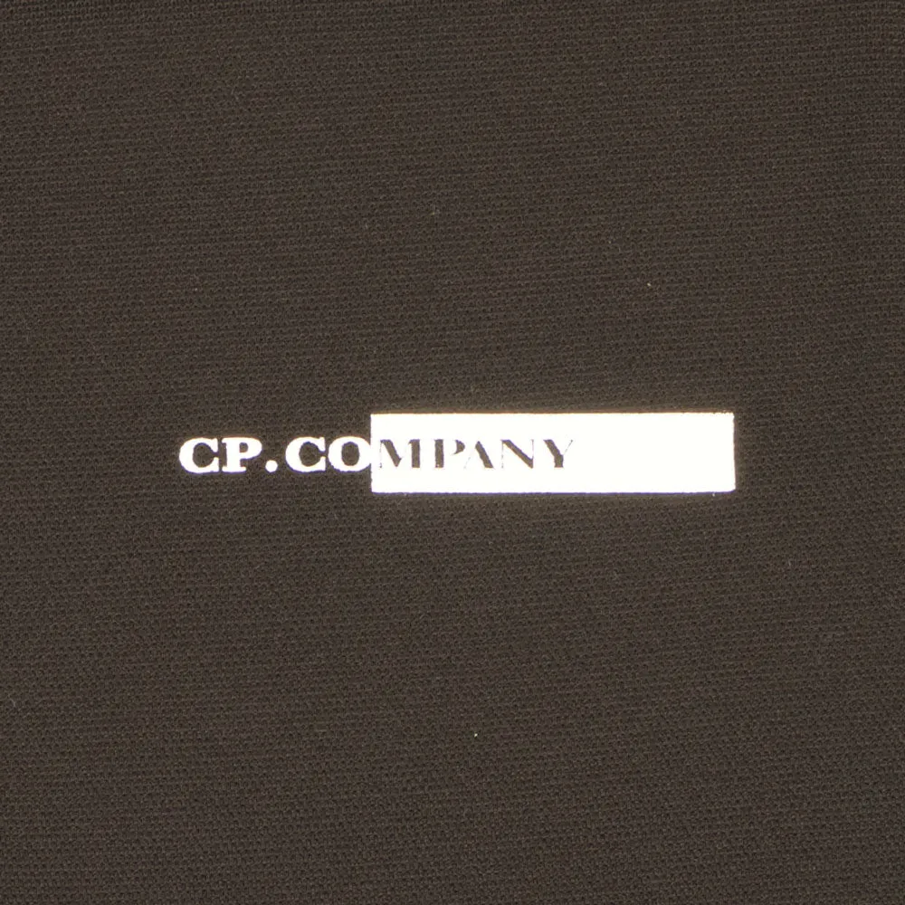 Micronet Piqué Button Up Logo Print T-Shirt