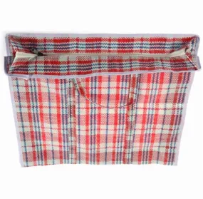 Shopping Bag PVC Checked Extra Large
