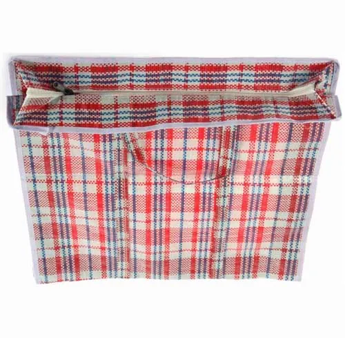 Shopping Bag PVC Checked Extra Large