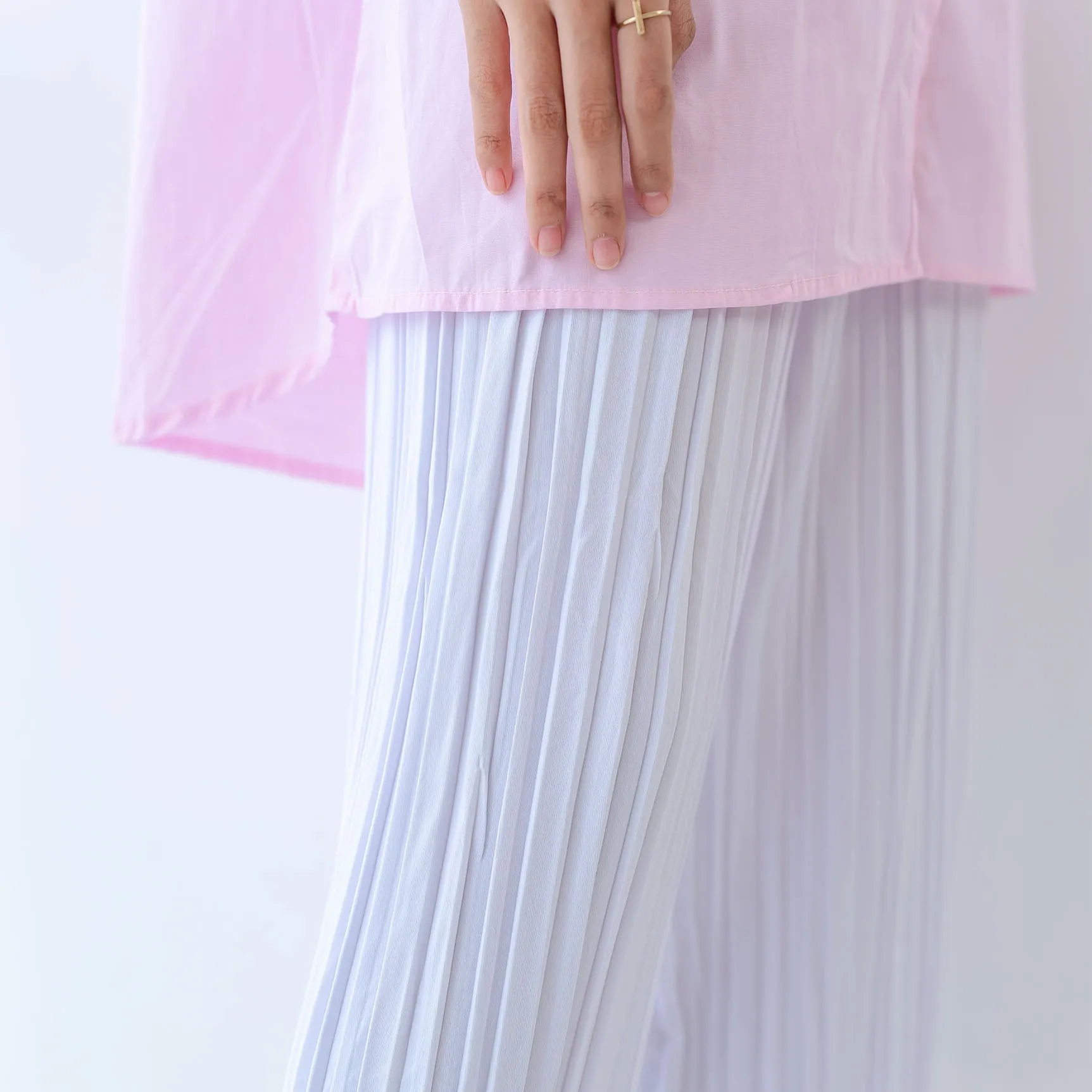 Silvertote Apparel Pakaian Wanita Jana Kulot Plisket Pants