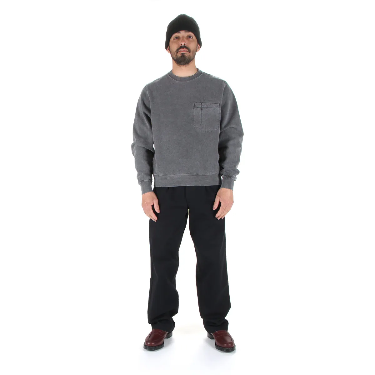 Twill Double-Pleat Pants