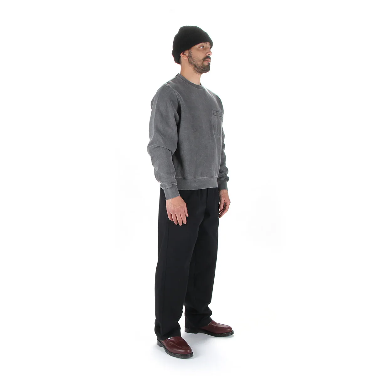 Twill Double-Pleat Pants
