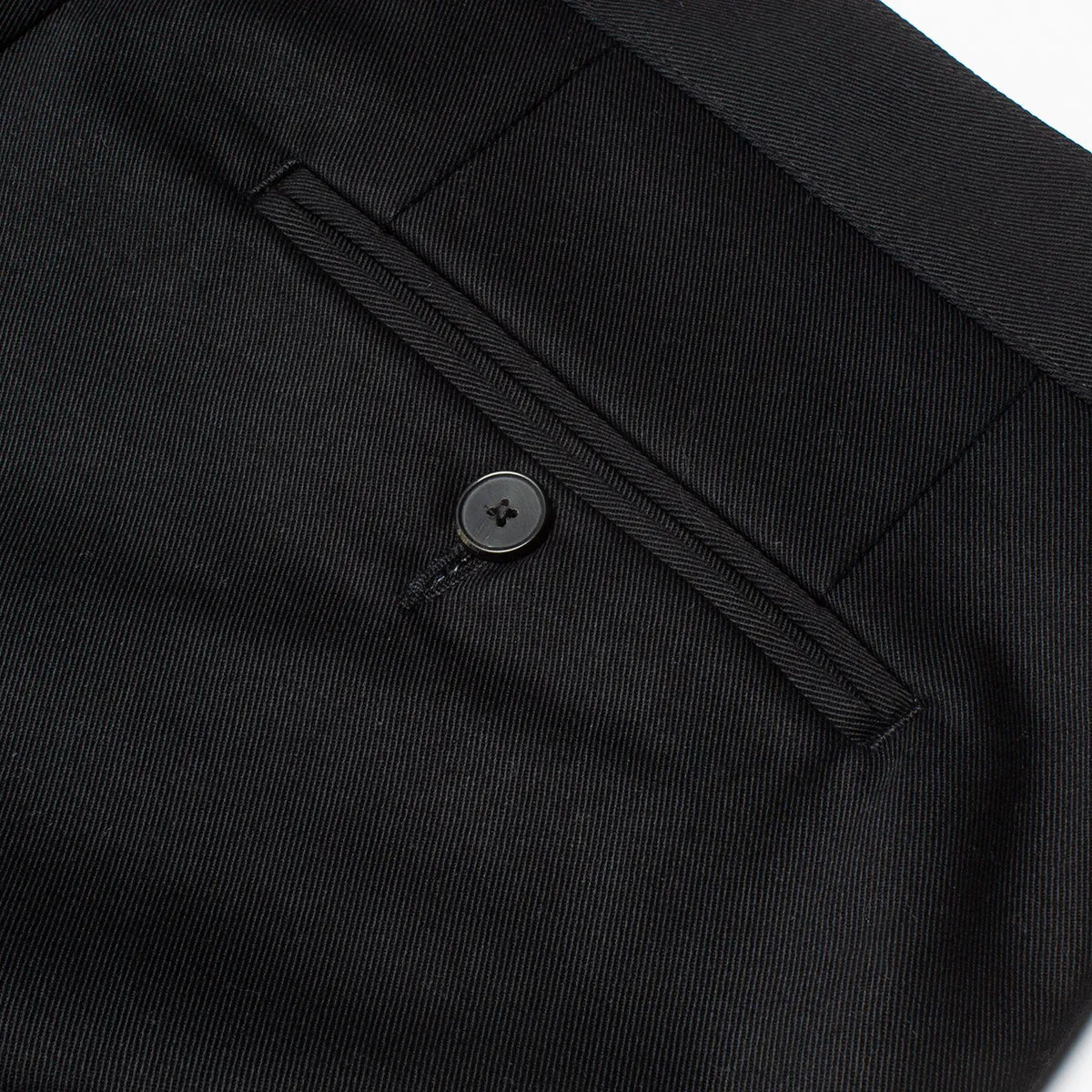 Twill Double-Pleat Pants