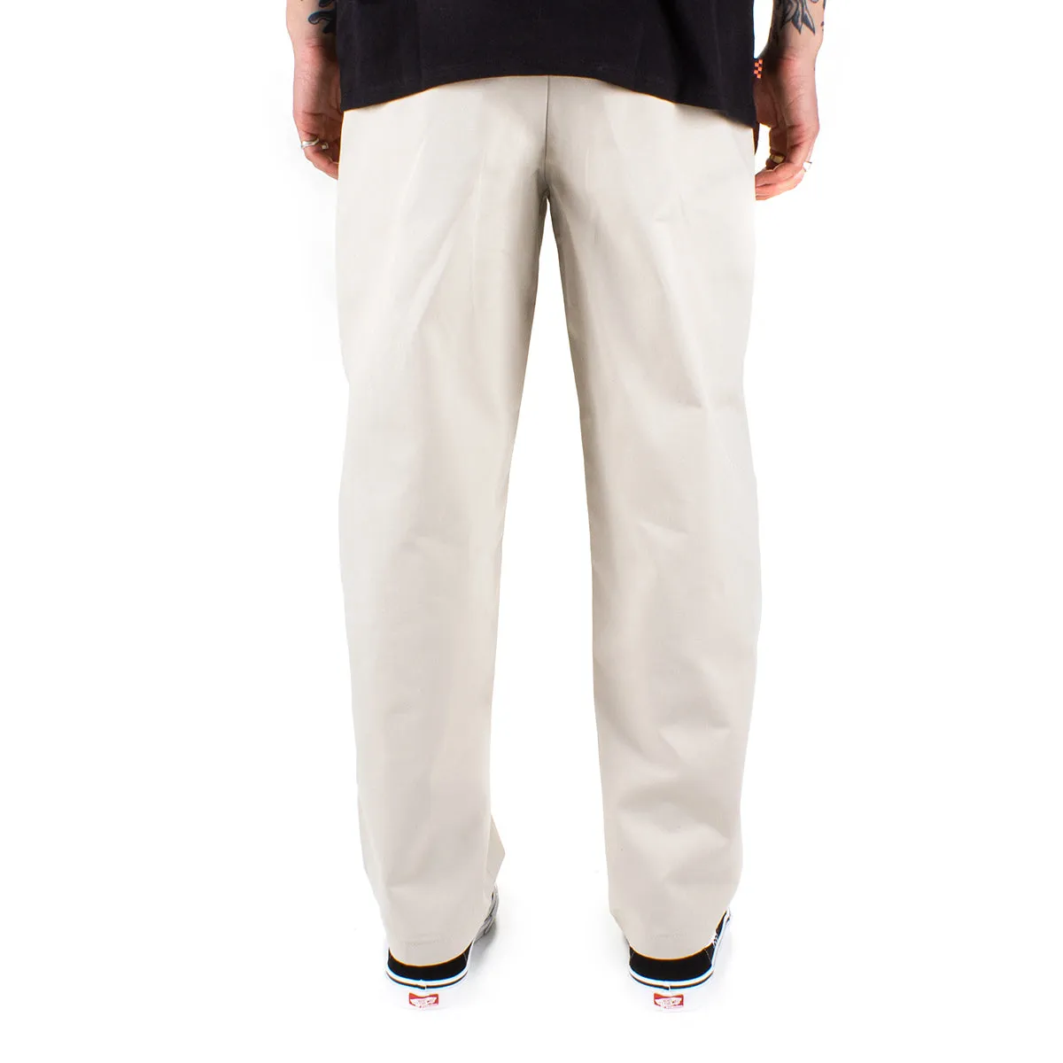 Twill Double Pleated Pants