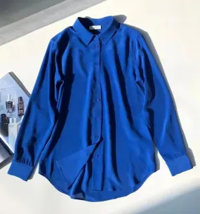 Women's Silk Long Sleeve Shirt   S4924236